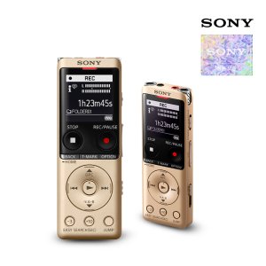 SONY MP3 라디오 휴대용 녹음기 보이스레코더 ICD-UX570FN 골드 USB 내장