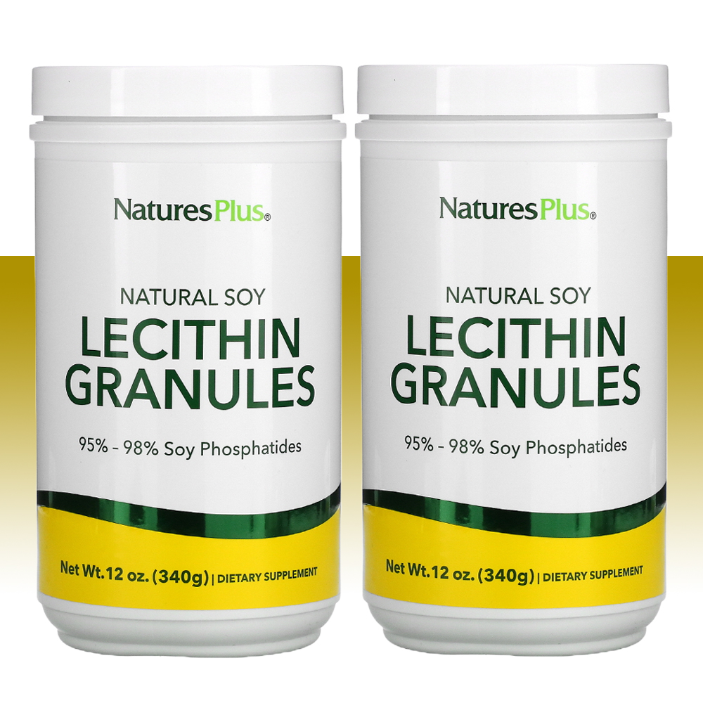 <b>네이처스플러스</b> 레시틴 과립 340g 2통세트 Soy Lecithin