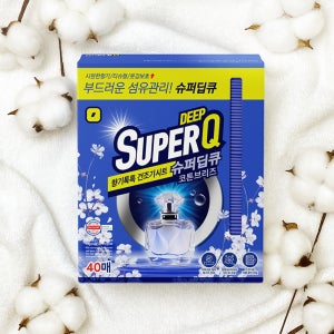 슈퍼딥큐 건조기시트 40매 1매포장 고농축 드라이시트 섬유유연제 정전기