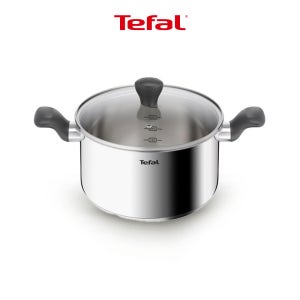 [옵션] 테팔 인덕션 스테인리스 스틸 이지쿡 전골 양수냄비 20cm