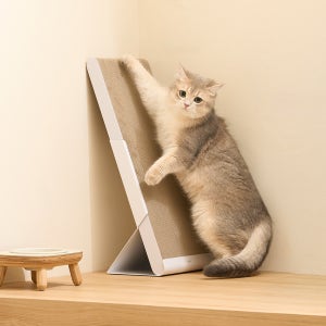 두잇 고양이 스탠딩보드 프레임+브라운 스크래쳐 62cm 세트