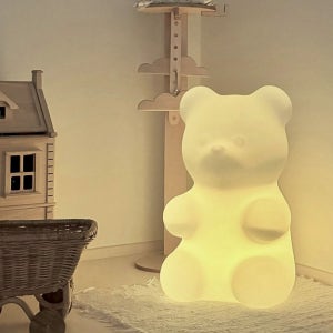 보스젤리곰 65cm 대형 타이머 무선 곰돌이 무드등 수유등 아기방 키즈룸 인테리어 밝기조절 색상변화 간접조명 수면등 취침등