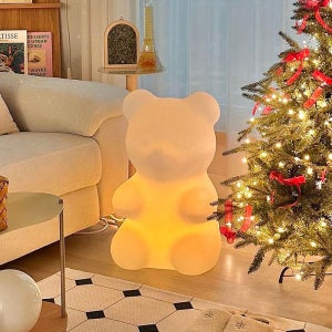 보스젤리곰 65cm 대형 타이머 무선 곰돌이 무드등 수유등 아기방 인테리어 밝기조절 수면등
