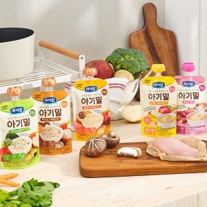 아이얌 아기밀 이유식 10팩+10팩 (5가지맛) 외