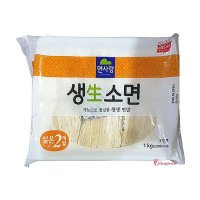 면사랑 생소면 생면 일본라면 6인분 1Kg 식자재 국수opq990