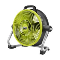 료비 Ryobi 18v 무선 선풍기 작업용 공업용 Air Cannon Fan 본체만