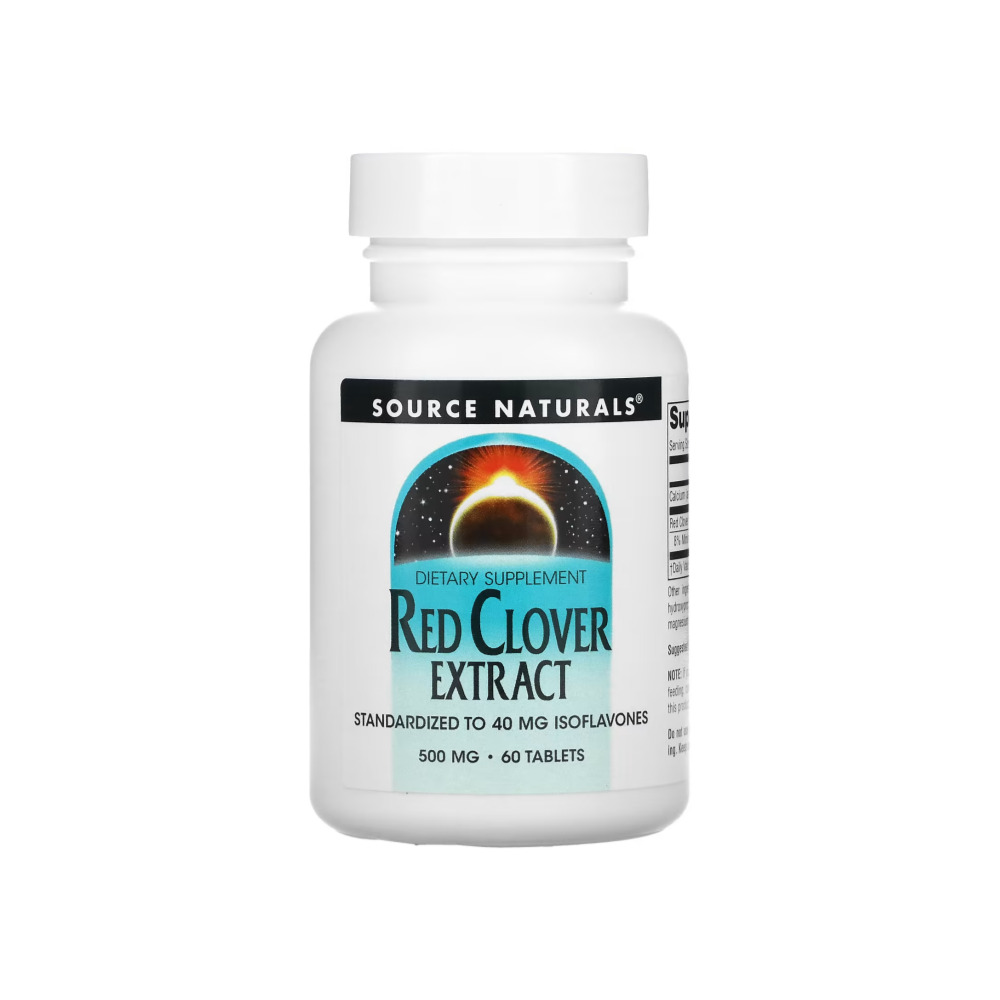 소스네츄럴스 <b>레드 클로버 추출물</b> 500mg 60정