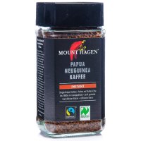 Mount Hagen 인스턴트커피 100g 파푸아뉴기니 산 독일 판매 내수용