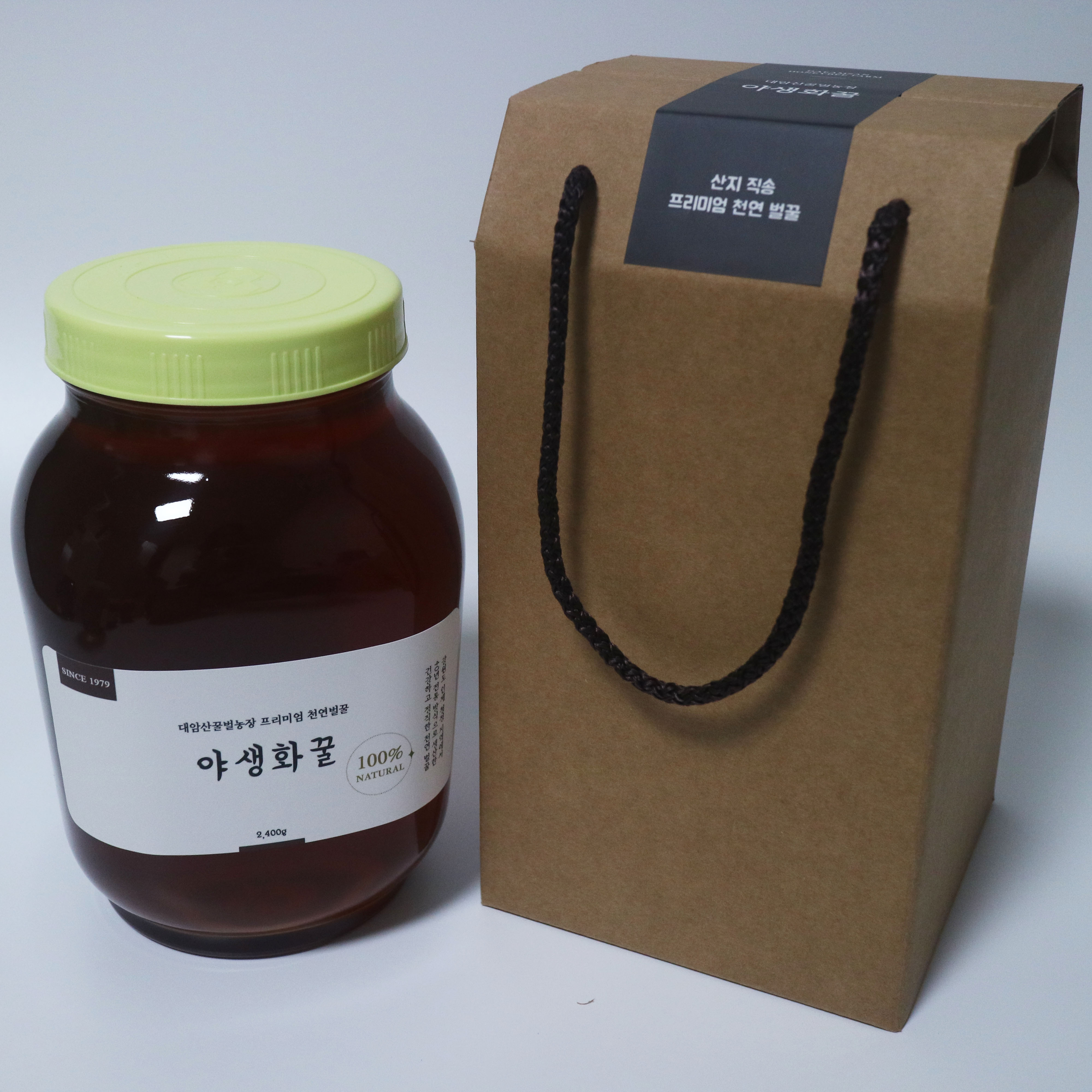 Daaeamsan Honeybee Farm Natural Honey, Domestic Wildflower Honey 2.4kg