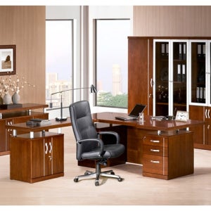 업무용 사무용 APH-2000 제니스양수책상 사원용 천연무늬목