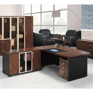 재택근무 APT-KIN1950GS 킨텍스 사무용데스크 지에스 오피스 흑단책상