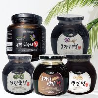 약초인 도라지청 생강청 인진쑥청 은행도라지청 맥문동 천마 약도라지고 흑도라지스틱