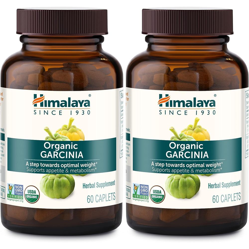 히말라야 올가닉 가르시아나 추출 600mg 65% HCA 60 정 x 2팩