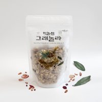 국내산 유기농 귀리 수제 그래놀라 210g 먹놀잼 씨리얼