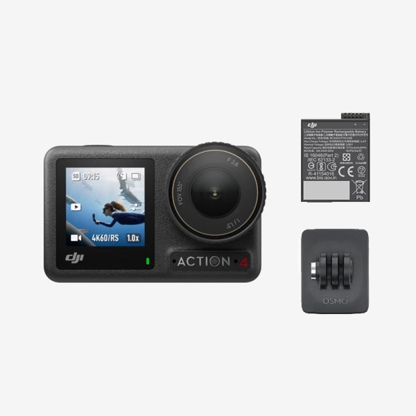 DJI Osmo Action 4 스탠더드 콤보 액션캠