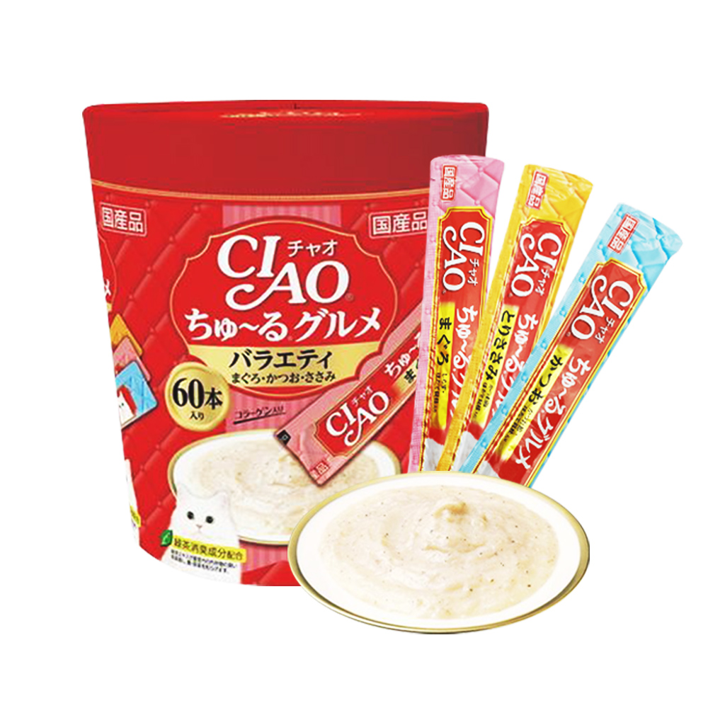 챠오츄르 구루메 버라이어티 14g x 60P SC-138