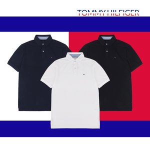 타미힐피거 반팔티 남녀 커플 반팔 티셔츠 pk 면티