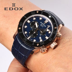 6구시계보관함 + 에독스 CO-1 크로노그래프 10242-TINR-BUIRN 백화점AS