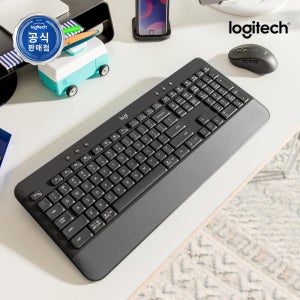 [N배송] 로지텍코리아 공식 시그니처 K650 무선 키보드 그래파이트, 팬터그래프