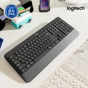 [N배송] 로지텍코리아 공식 시그니처 K650 무선 키보드 그래파이트, 팬터그래프(Pantograph)