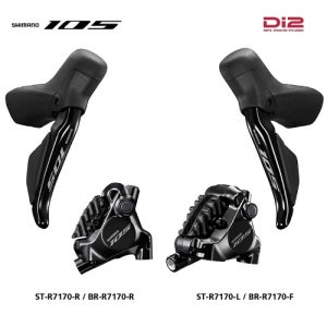[한국자전거총판] 시마노-Di2 BD-R7170 듀얼 컨트롤 레버+캘리퍼 세트(유압 디스크)