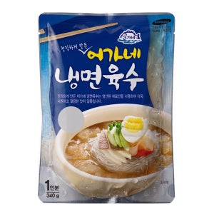 어가네 냉면 육수 340g, 1개