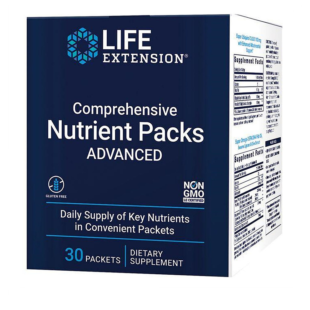 Life Extension 라이프익스텐션 <b>컴프리헨시브</b> 뉴트리션팩 어드밴스드 종합 멀티 비타민 30개입