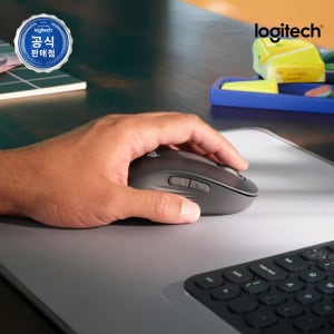 [N배송] 로지텍코리아 공식 시그니처 M650 무소음 무선 마우스 그래파이트(M)