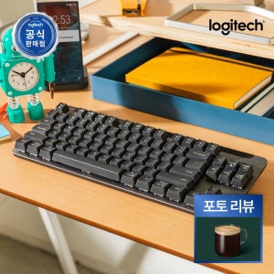 [N배송] 로지텍코리아 공식 시그니처 K855 무선 기계식 키보드 그래파이트, 적축