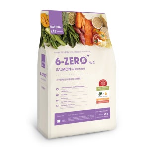 6제로 플러스 02 고양이 2kg 연어 사료 전연령 가수분해