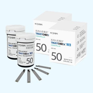 일본 아크레이 트러스트체크 혈당시험지 100매 당뇨검사지