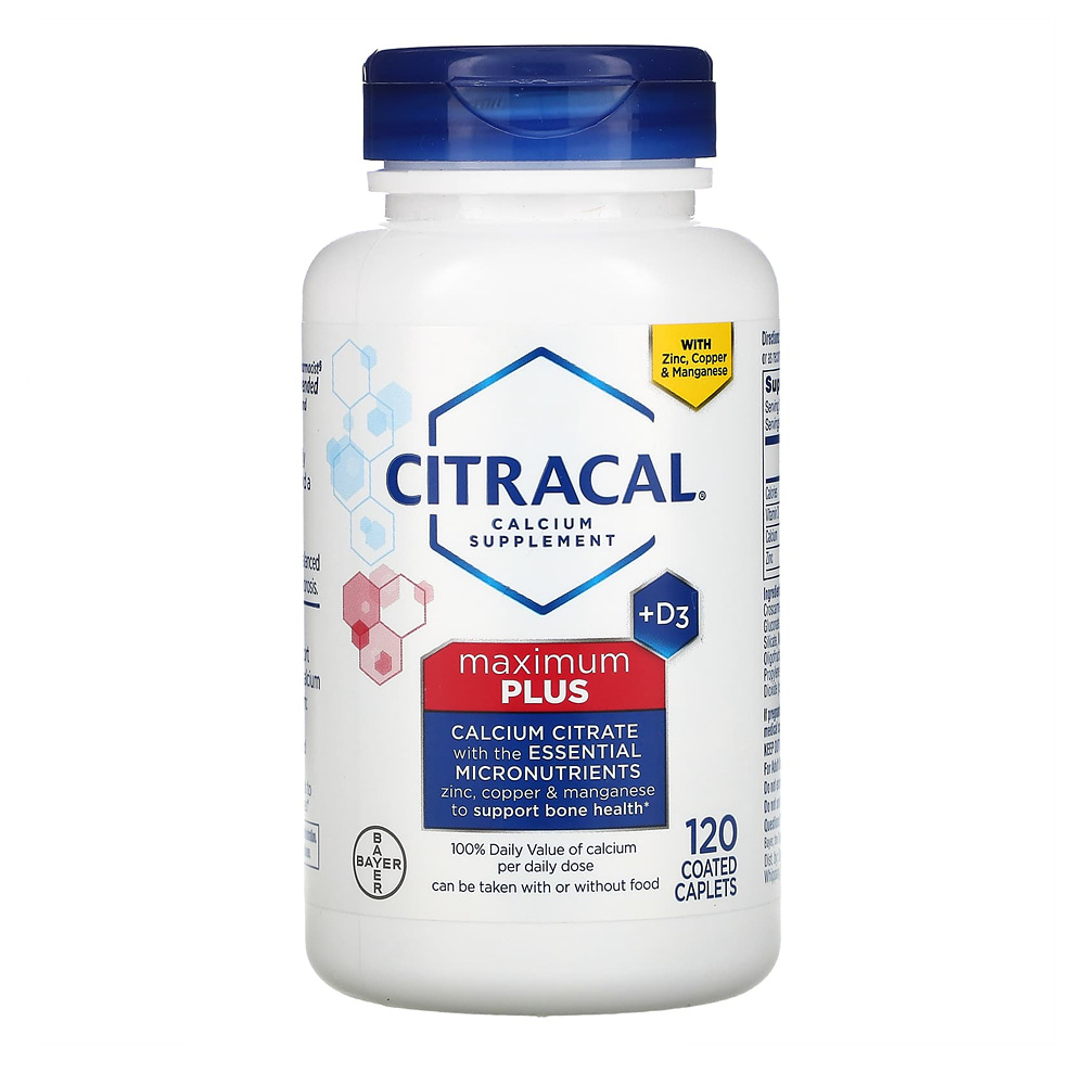 <b>Citracal</b> 칼슘 써포트 플러스 D3 맥시멈 플러스 코팅 정제 120정