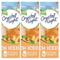 Crystal Light 크리스탈라이트 복숭아 아이스티 피쳐팩 16입 3개