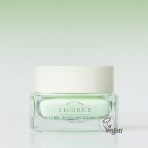 리꼼 비건 말차 미백크림 50ml 자연스러운 미백 촉촉 광채수분 제주말차크림