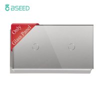 자동차 계기판 BSEED 벽 터치 스위치용 크리스탈 유리 4 갱 금속 프레임 EU 표준 홈 개선 157x86mm-119