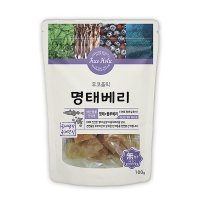 후코홀릭 100% 명태 살코기+블루베리 저칼로리 간식 명태베리 100g