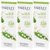 Yardley London 야들리 릴리 밸리 럭셔리 솝 비누 3입 Lyr 300G 3개