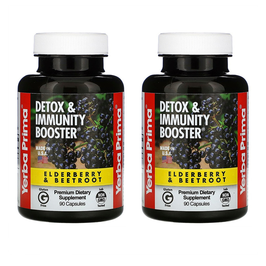 Yerba Prima 예르바 프리마 디톡 <b>이뮤니티 부스터</b> 90정 2개