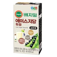 베지밀 에이스 저당 두유 검은콩 190ml 80개