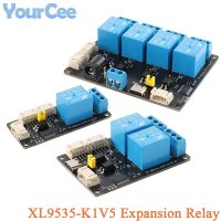 호환 XL9535-K1V5 1 2 4 채널 웨이 확장 릴레이 모듈 5V 전원 공급 장치 IIC I2C 통신 옵토커플러 절연