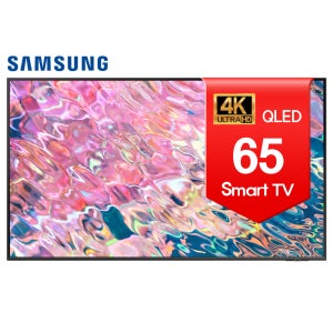 삼성 QLED 6시리즈 165cm(65인치) 4K 울트라HD 스마트TV 65Q60 수도권스탠드 설치