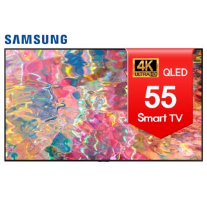 삼성 QLED 8시리즈 139cm(55인치) 퀀텀 UHD 스마트TV 55Q80 수도권스탠드 설치
