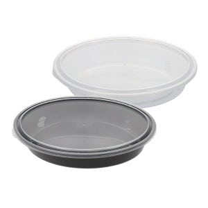 사출 B750 타원 용기 소 750ml 200개 일회용 스파게티 파스타 덮밥용기