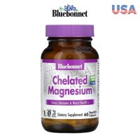 블루보넷 킬레이트 마그네슘 Chelated Magnesium 60캡슐 킬레이트화 알비온