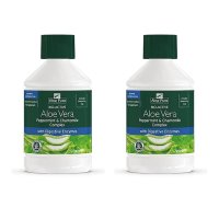 Aloe Pura 알로에 베라 애이드 주시 다이제스티브 소화 엔자임 효소 500Ml 2개