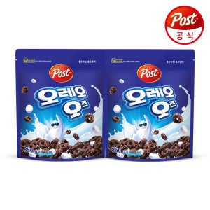 [포스트] 오레오오즈 850g 2개 초코 시리얼