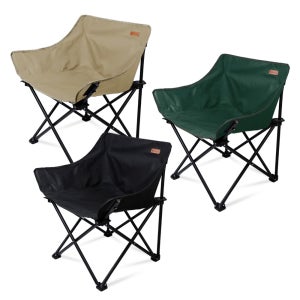 카르닉 폴딩 접이식 휴대용 감성 피크닉 캠핑의자 1+1