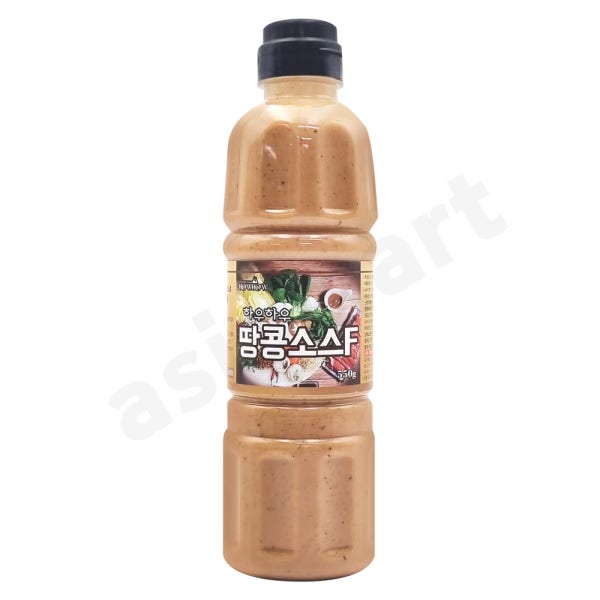 하우하우 샤브땅콩소스F (땅콩마요) 550g 훠궈 전골요리 찍먹 디핑소스 shabu sauce 아시아마트