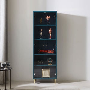 에덴 피규어장식장 유리장 유리 진열장 레고 장식장 600