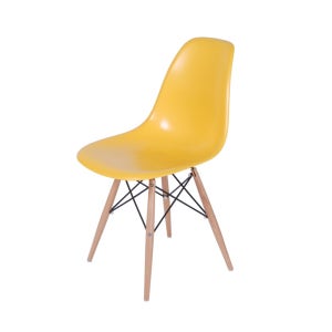 에펠체어 옐로우 - 식당 식탁 플라스틱 의자